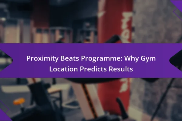 Proximity Beats Programme: Why Gym Location Predicts Results
